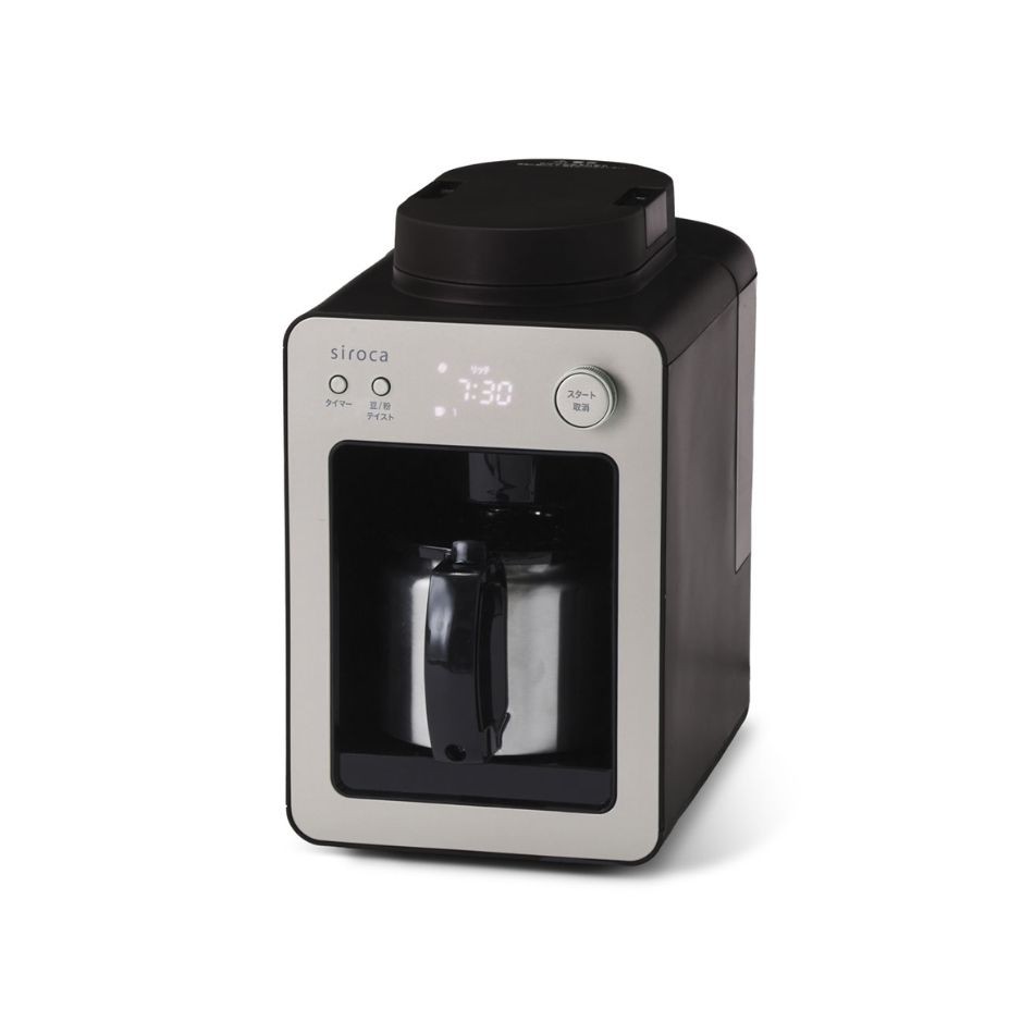 siroca シロカ コーヒーメーカー カフェばこ SC-A372SN シャンパンシルバー 4589919836857