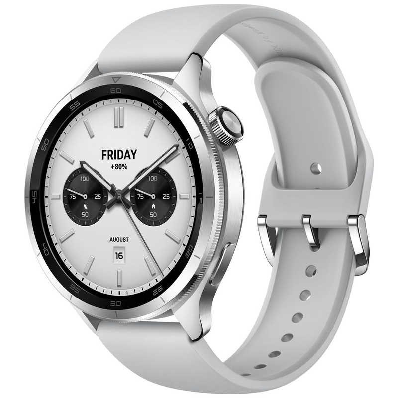 XIAOMI シャオミ MI WATCH S4 BHR9197GL シルバー　6941812707432