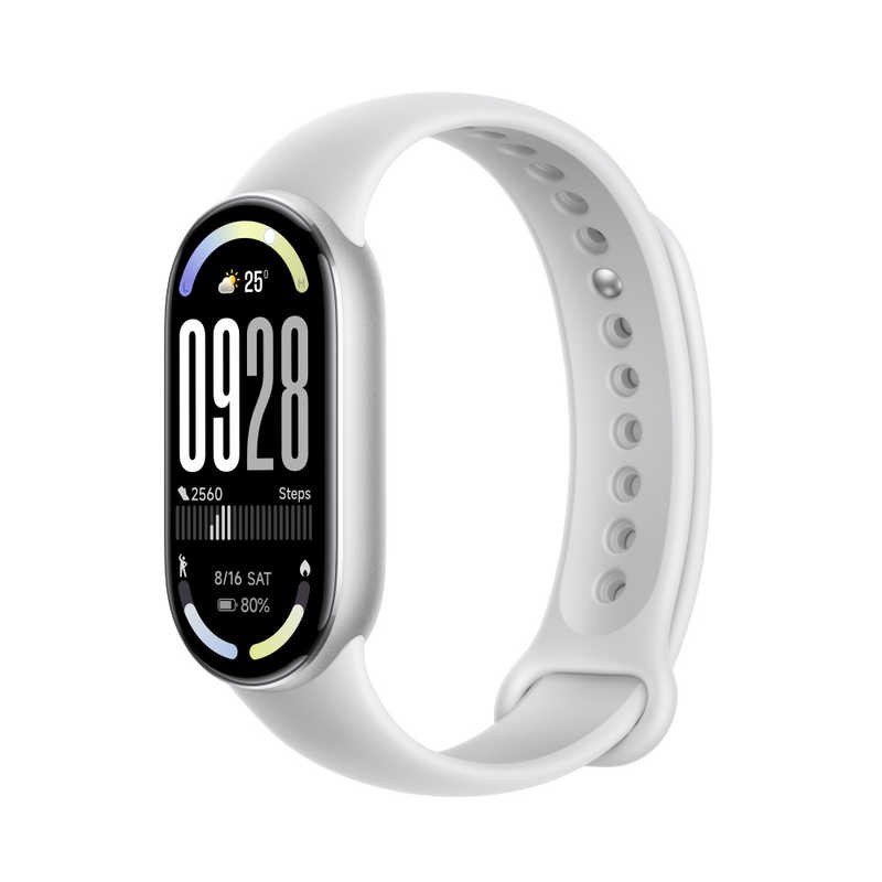 XIAOMI シャオミ MI SMART BAND 10 BHR07PSGL グレイシャーシルバー 6932554419813