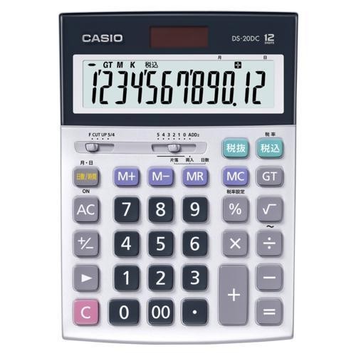 CASIO カシオ 電卓 DS-20DC 4549526611698
