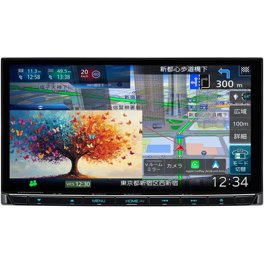 KENWOOD ケンウッド カーナビ 彩速ナビ MDV-M712 4975514066926