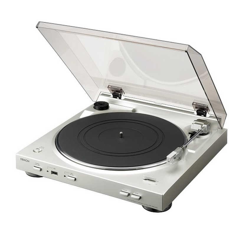 DENON デノン レコードプレーヤー DP-200USB プレミアムシルバー 4582116360484