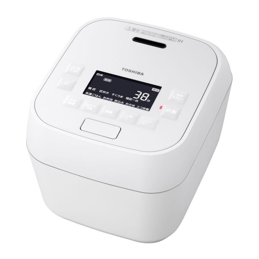 東芝 炊飯器 真空圧力IH RC-6MGX(W)  グランホワイト 4904530134364