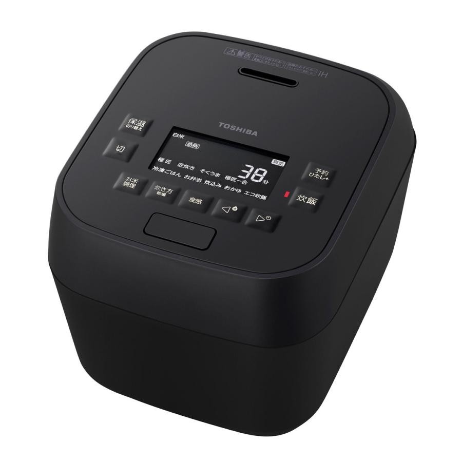 東芝 炊飯器 真空圧力IH RC-6MGX(K)  グランブラック 4904530134371