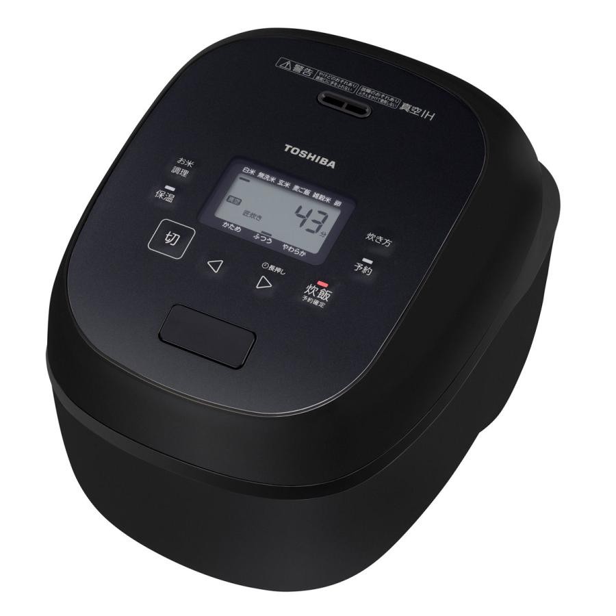 東芝 炊飯器 真空IH RC-10RXA(K)  グランブラック 4904530136191