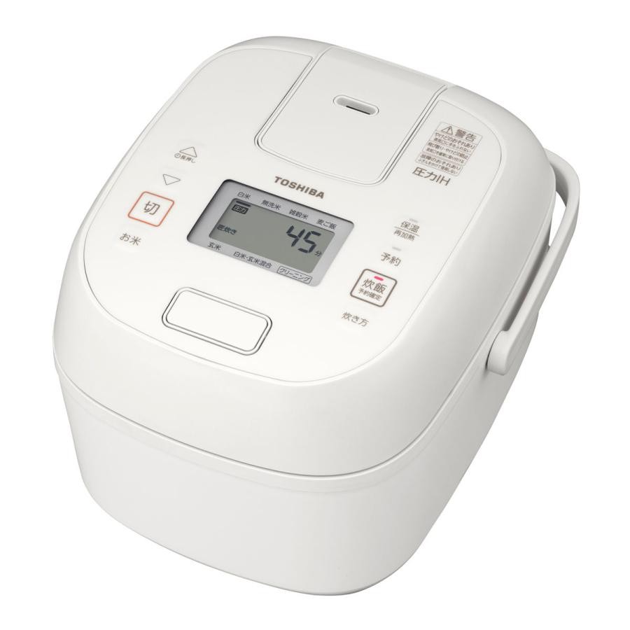 東芝 炊飯器 RC-6PXX(W)  ミルキーホワイト 4904530138379