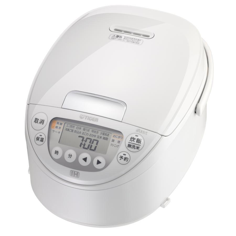 タイガー魔法瓶 炊飯器 炊きたて JPW-M100-WY  ピュアホワイト 4904710443491