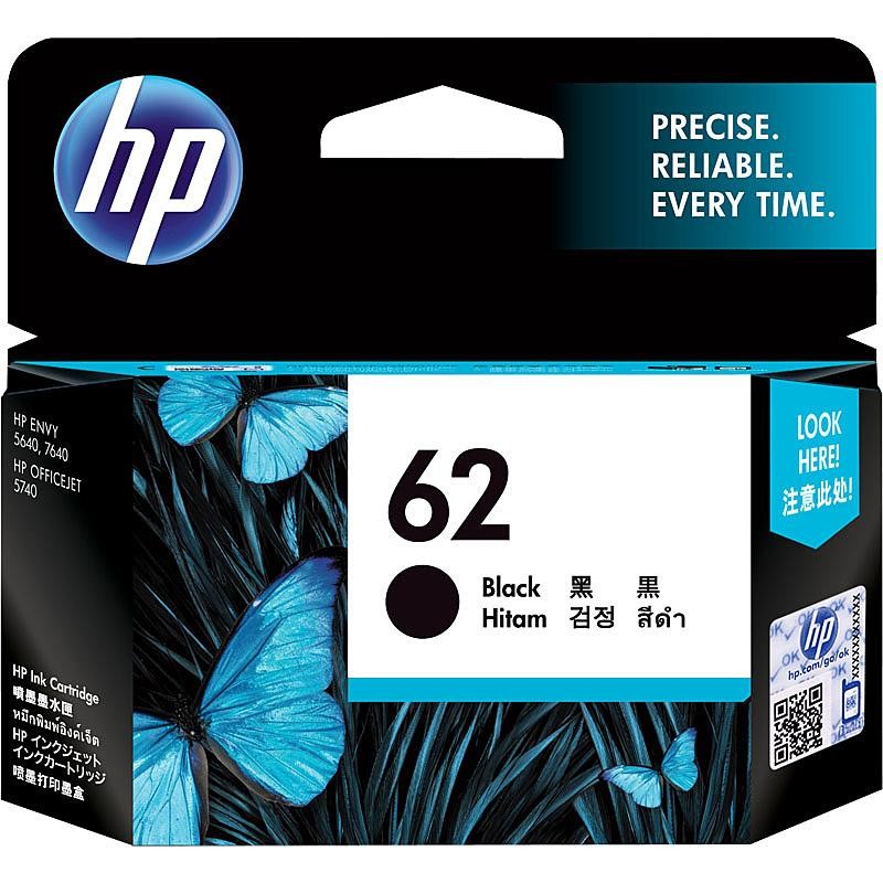 HP プリンターインク 62 C2P04AA 黒 4514953727410