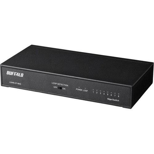 BUFFALO バッファロー スイッチングハブ BS-GS2008P 4981254022535