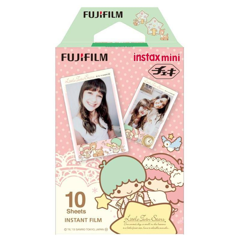 FUJIFILM instax mini チェキ用フィルム 絵柄入りフレーム キキ&ララ 10枚入 4547410250145