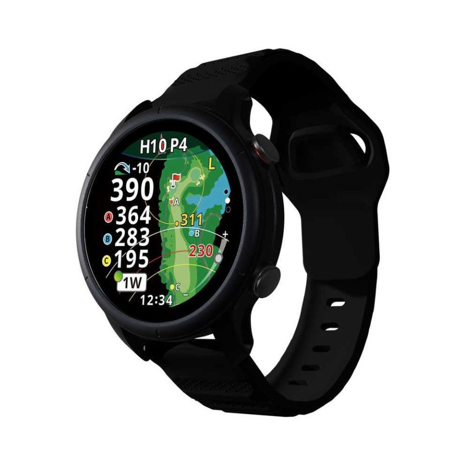 Shot Navi ショットナビ ゴルフウォッチ GPSナビ VELLIX V12 Black 4562201214304