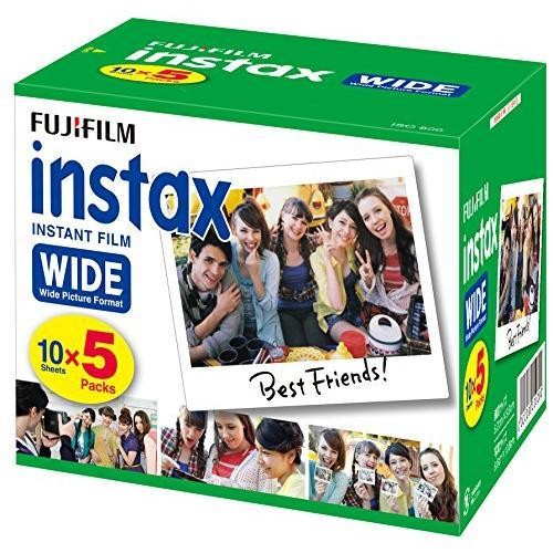FUJIFILM instax mini WIDE Film 50枚 4547410173789