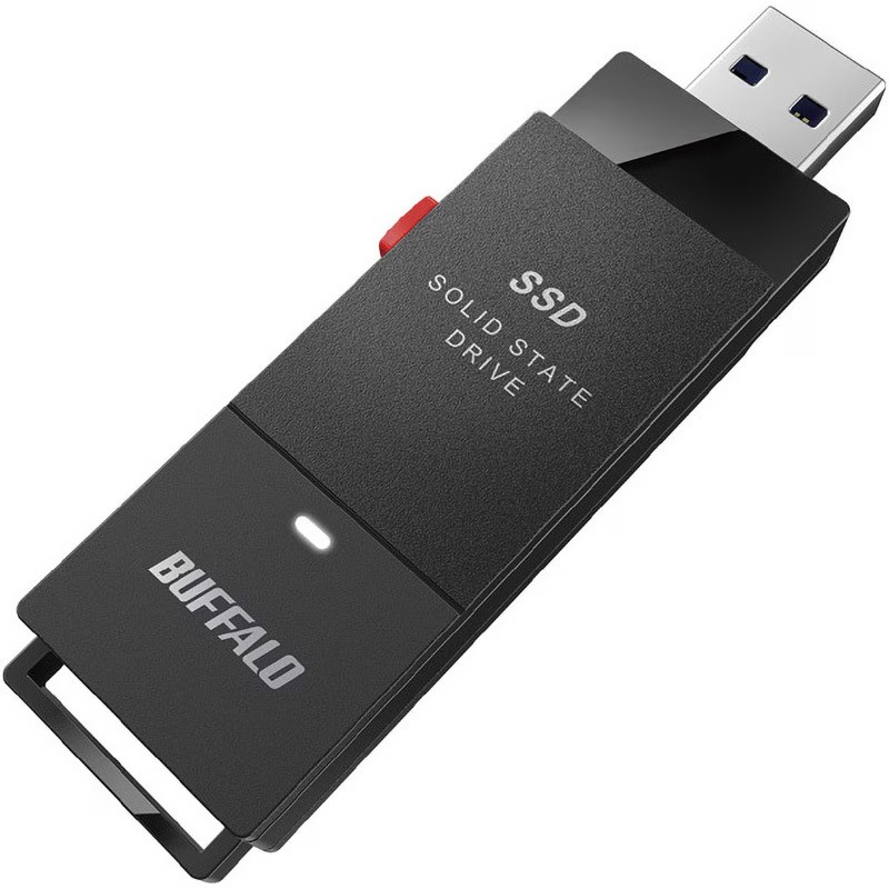 BUFFALO バッファロー 外付けSSD 500GB SSD-PUTU3BC 4981254061183