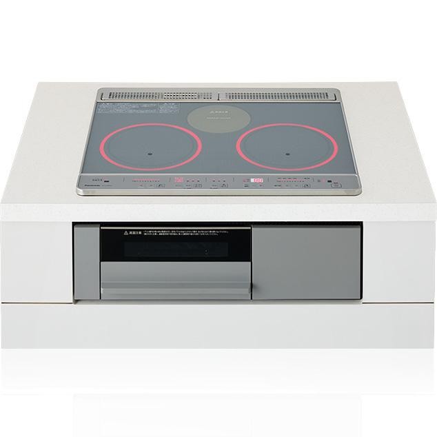 Panasonic パナソニック ビルトイン IHコンロ KZ-J1H6AST シルバー/グレー　4550719151204