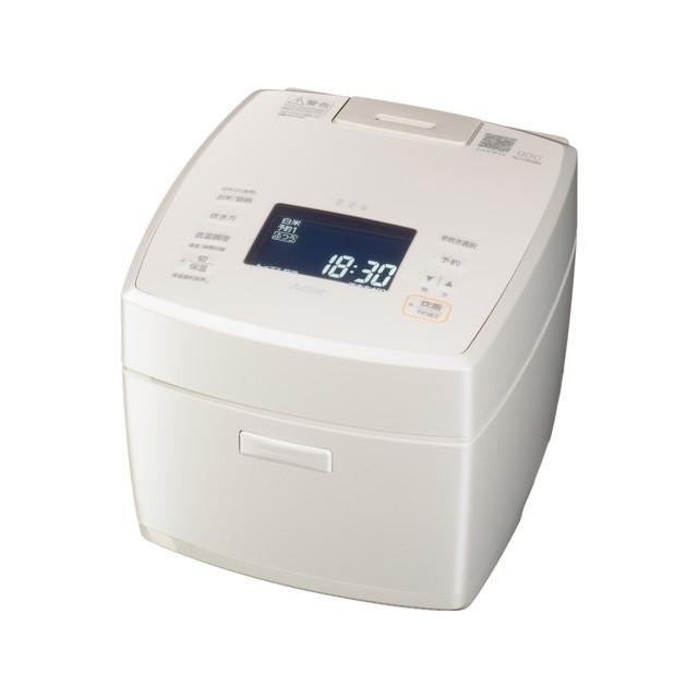 三菱電機 炊飯器 本炭釜 NJ-VW10H-W 白真珠　4573637012822