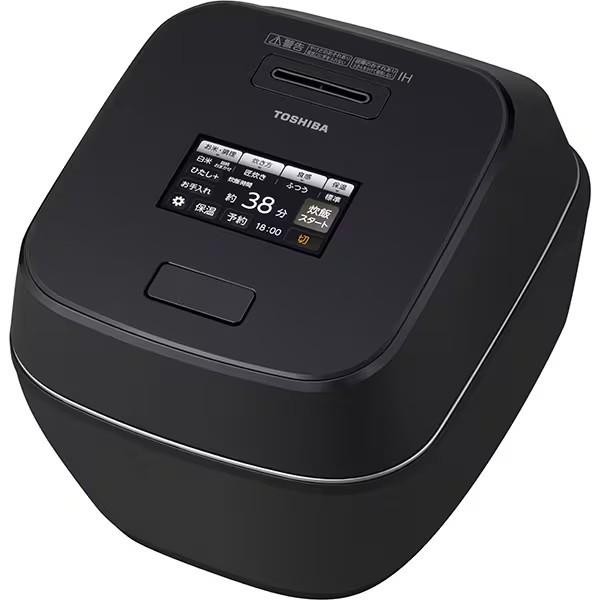 TOSHIBA 東芝 炊飯器 真空圧力IH RC-10ZWX K グランブラック　4904530134319