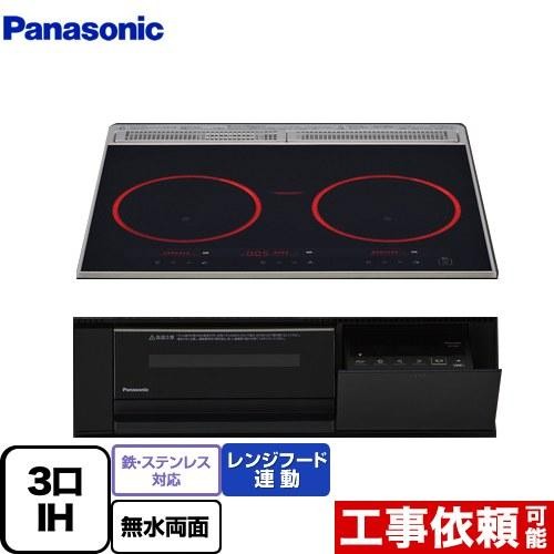 Panasonic パナソニック ビルトイン IHコンロ KZ-C36K ジェットブラック　4549980769164