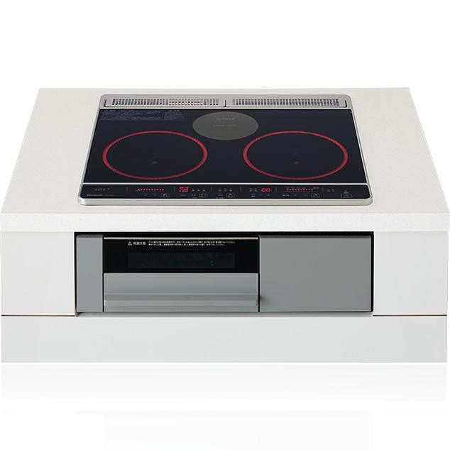 Panasonic パナソニック ビルトイン IHコンロ KZ-J1H6AS ブラック/グレー　4550719151211