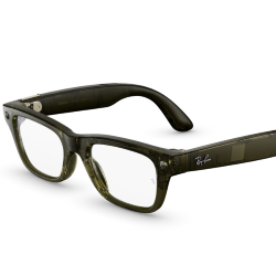 Ray-Ban Meta スマートグラス Optics Gen 2 シャイニートランスペアレントダークオリーブ