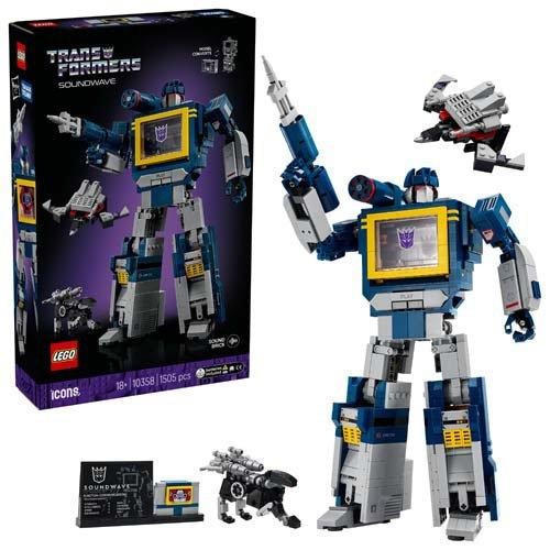 LEGO レゴ アイコン トランスフォーマー：サウンドウェーブ 10358 /　5702017829173