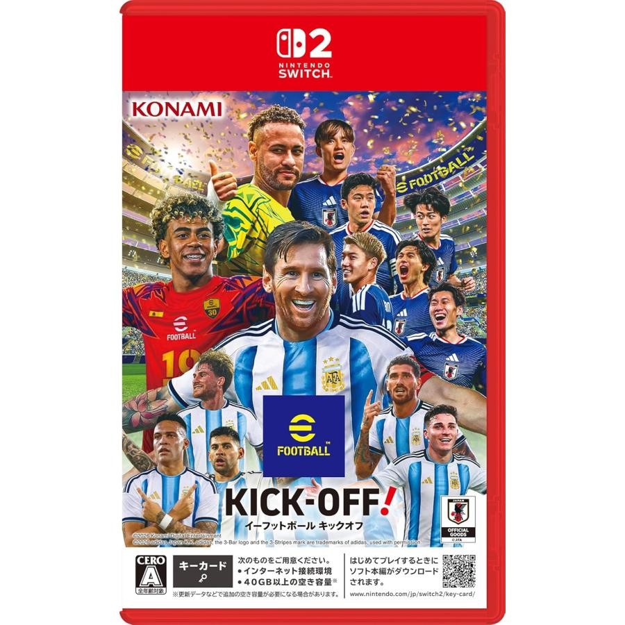 Switch 2 ゲームソフト eFootball Kick-Off! 4988602179910