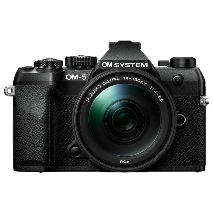 OM SYSTEM OM-5 Mark II 14-150mm II レンズキット ブラック 4545350056827