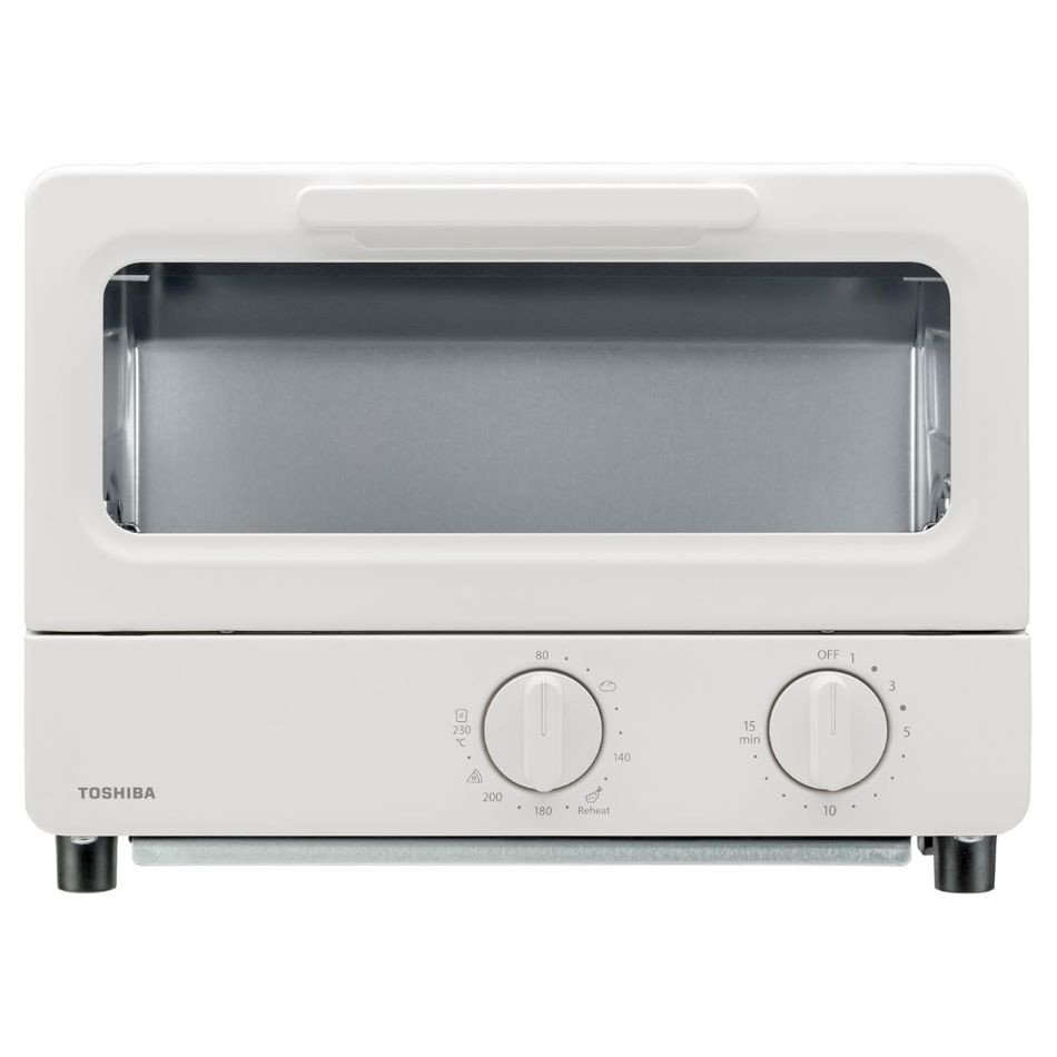 TOSHIBA 東芝 オーブントースター HTR-PZ3(W) ミルキーホワイト 4904530129476