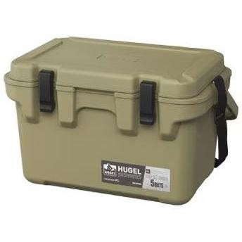 アイリスオーヤマ HUGEL クーラーボックス 20L TC-20R 　カーキ　4967576811460