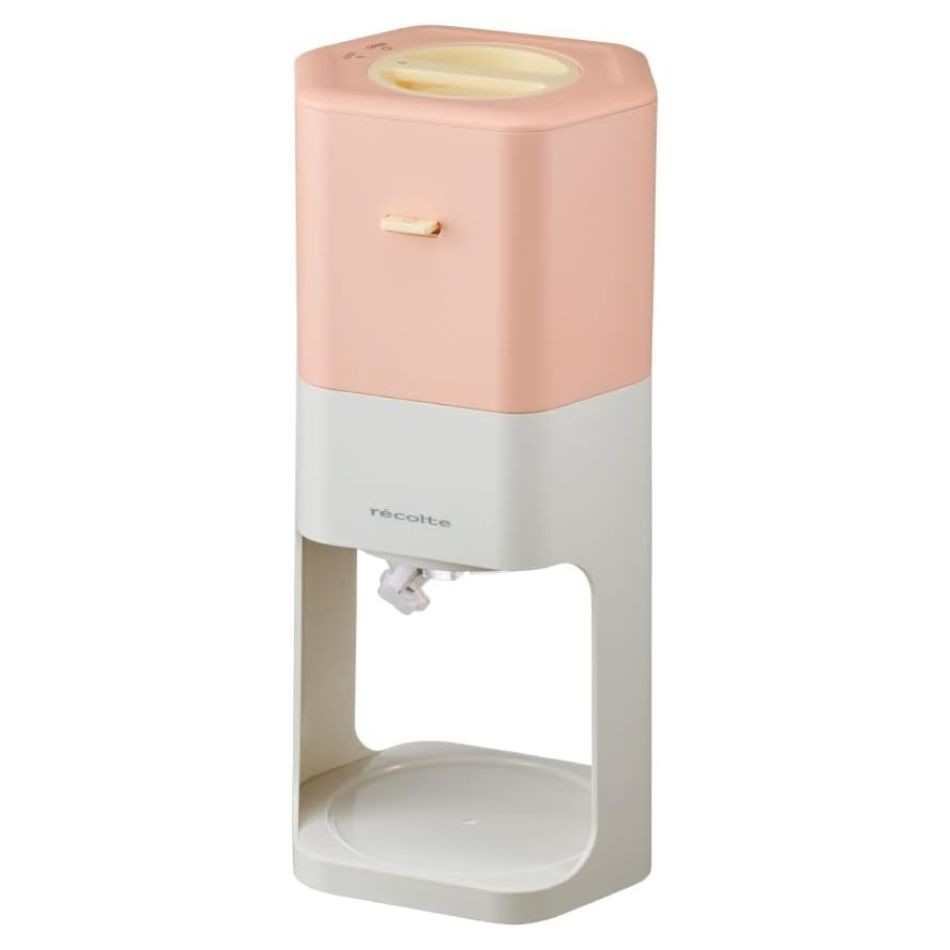 recolte レコルト ウィナーズ 電動かき氷器 RIM-2(PK) コーラルピンク 4582180208484