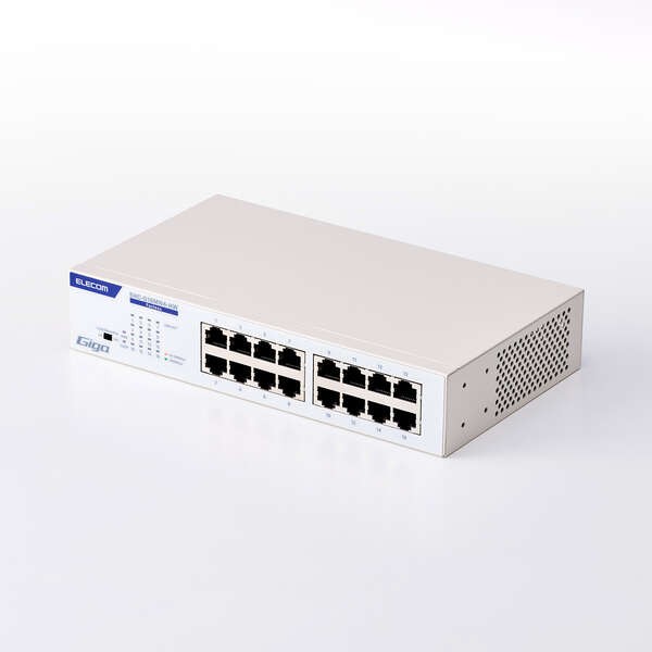 ELECOM エレコム スイッチングハブ EHC-G16MN4-HW 4549550371612