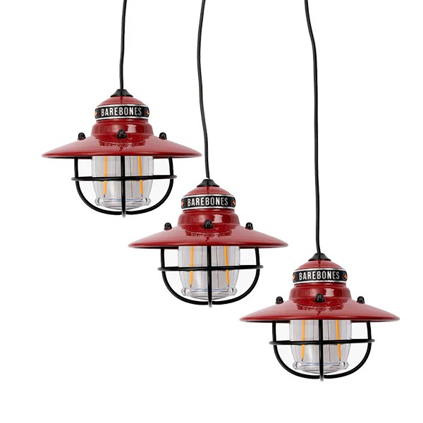 Barebones Living ベアボーンズリビング エジソンストリングライト LED レッド 0819665012675
