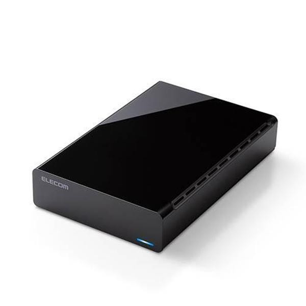 ELECOM エレコム 外付けHDD ELD-HTV080UBK 4549550408202