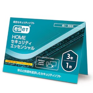 Canon キャノン ESET HOME セキュリティ エッセンシャル 1ダイ3  4957792179987