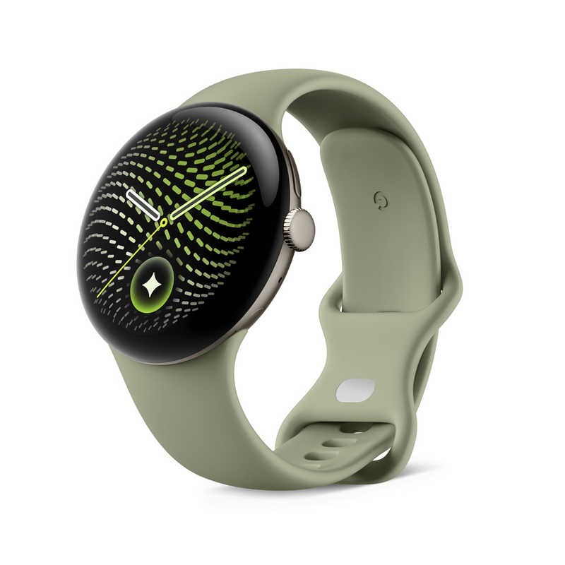 Google Pixel Watch 5 Wi-Fiモデル 45mm GA10896-US Satin Pyrite/Olive 0840353962170