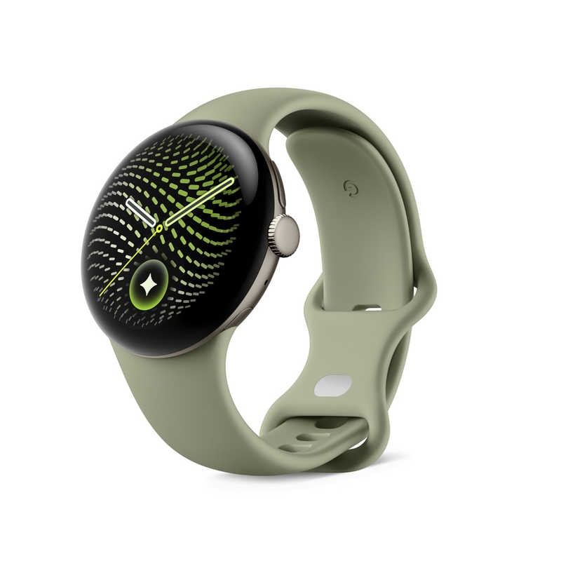 Google Pixel Watch 5 Wi-Fiモデル 41mm GA11567-US Satin Pyrite/Olive 0840353961920