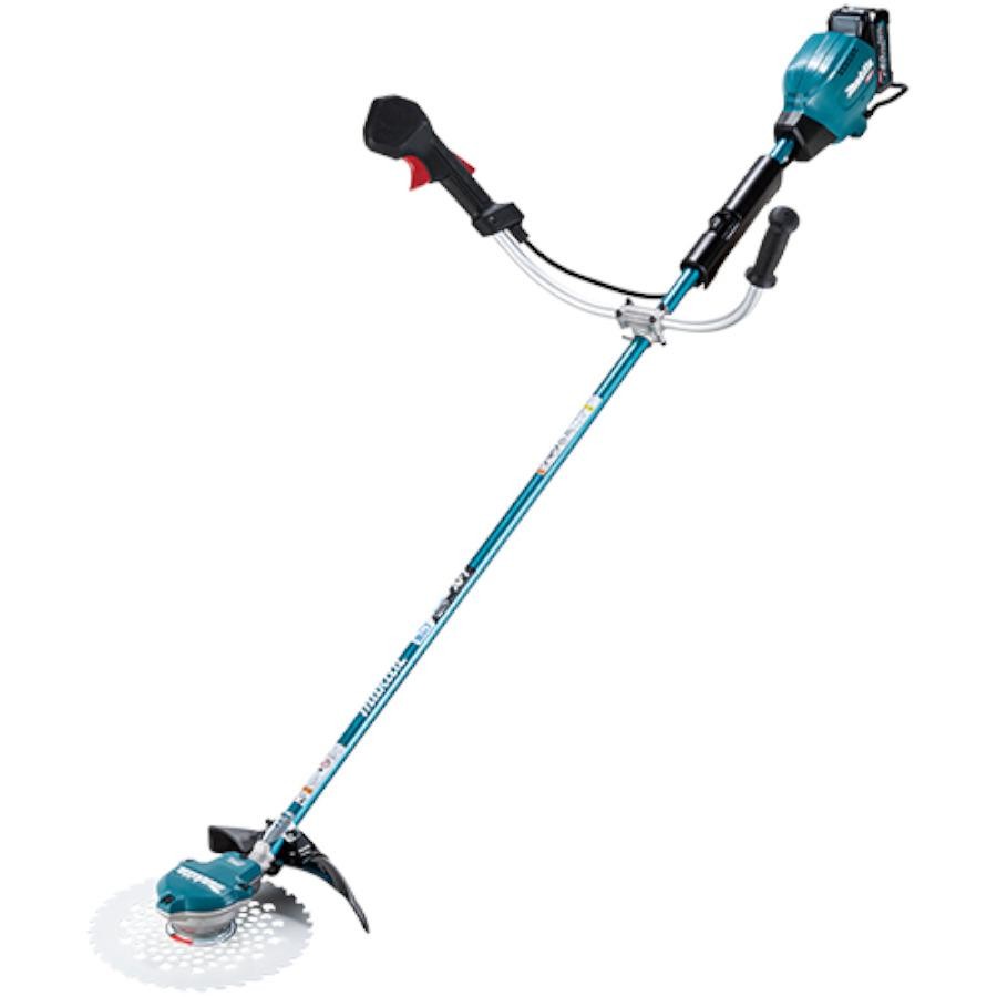 Makita マキタ 充電式草刈機 Uハンドル バッテリー 充電器セット MUR001GRM 0088381739863