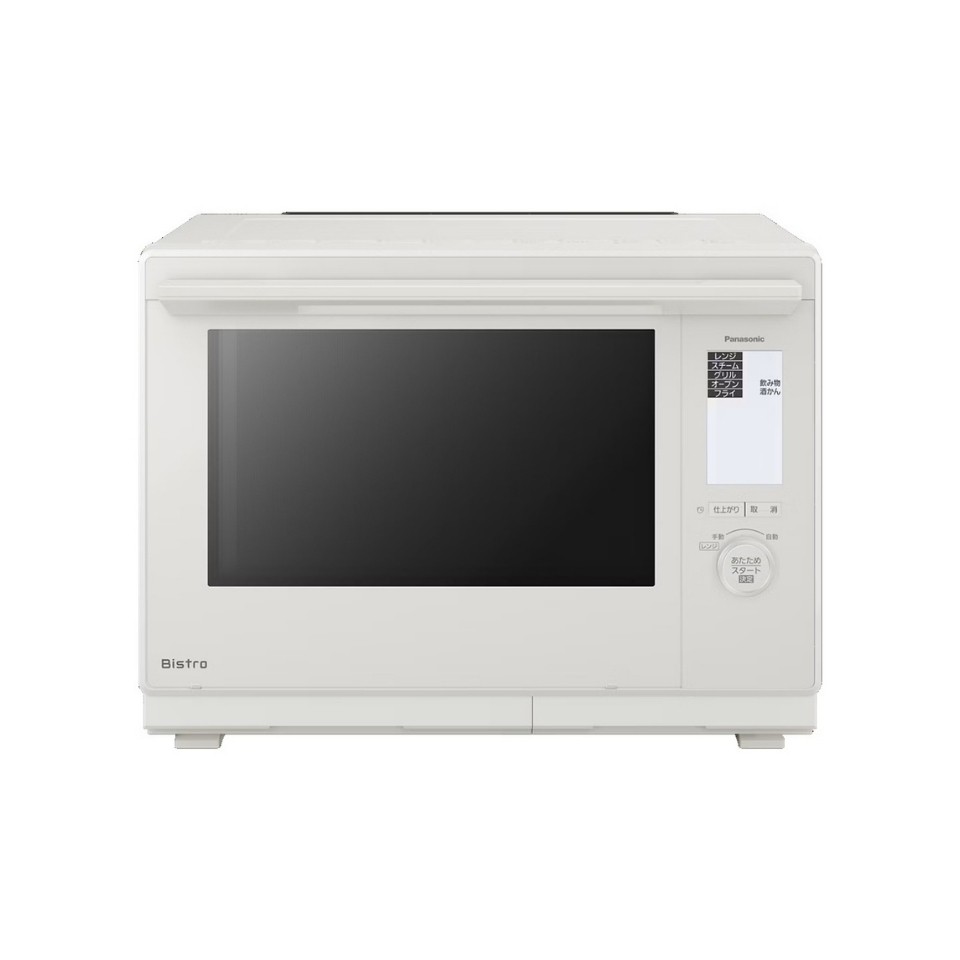 Panasonic パナソニック スチームオーブンレンジ 30L フラット Bistro ビストロ NE-BS9E-W オフホワイト 4550719165560