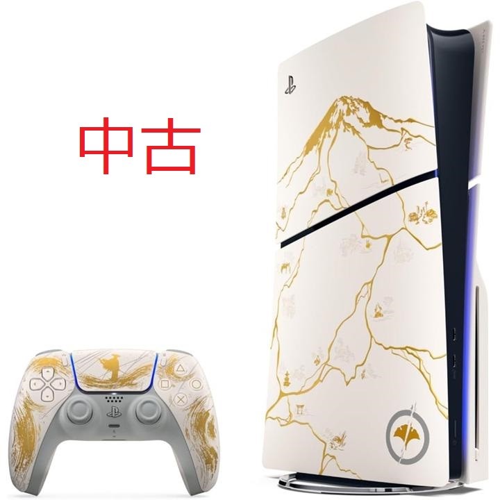 PS5 Slimモデル 中古 プレイステーション5 Ghost of Yotei ゴールド リミテッドエディション CFIJ-10029 4948872850391