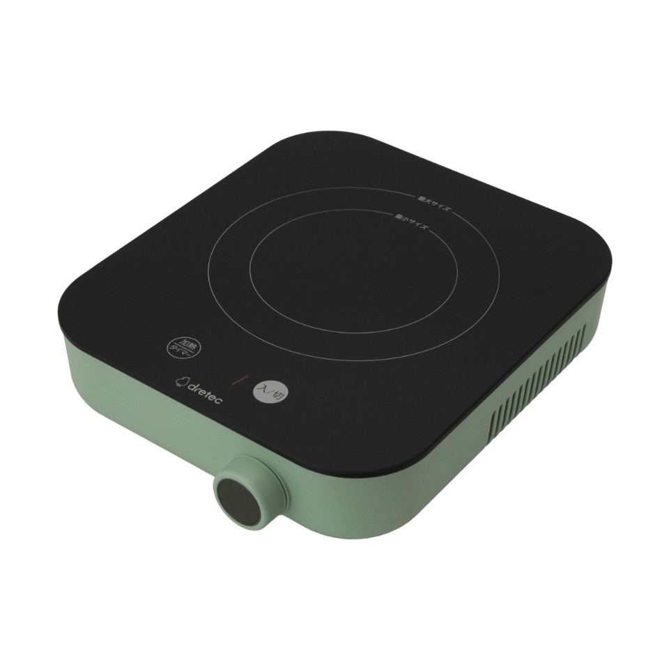dretec ドリテック IHクッカー ピッコリスト DI-231GN グリーン 4536117048117