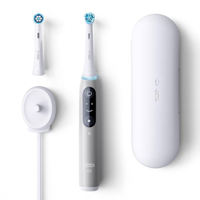 BRAUN ブラウン 電動歯ブラシ オーラルB iO6 IOM62A61KGR-W グレーオパール 4987176272393