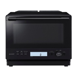 SHARP シャープ 過熱水蒸気オーブンレンジ PLAINLY RE-WF306-B ブラック 4550556180030