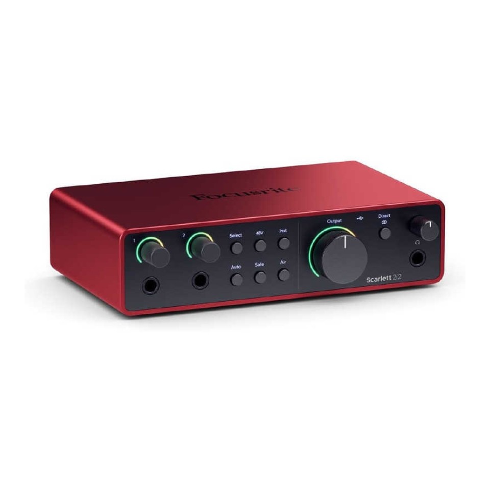 FOCUSRITE フォーカスライト オーディオインターフェース Scarlett 2i2 4th Gen 0815301001485