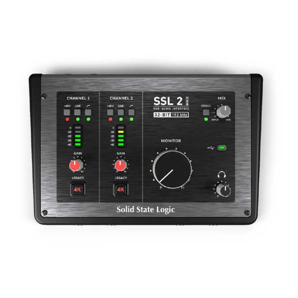 Solid State Logic ソリッドステートロジック USBオーディオ・インターフェイス SSL 2 MKII 0878076001944