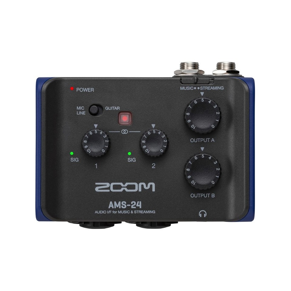 ZOOM ズーム USB オーディオインターフェース AMS-24 4515260025930