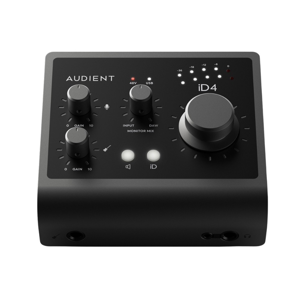 Audient オーディエント USBオーディオインターフェイス 2IN/2OUT iD4mkII 5060374260436