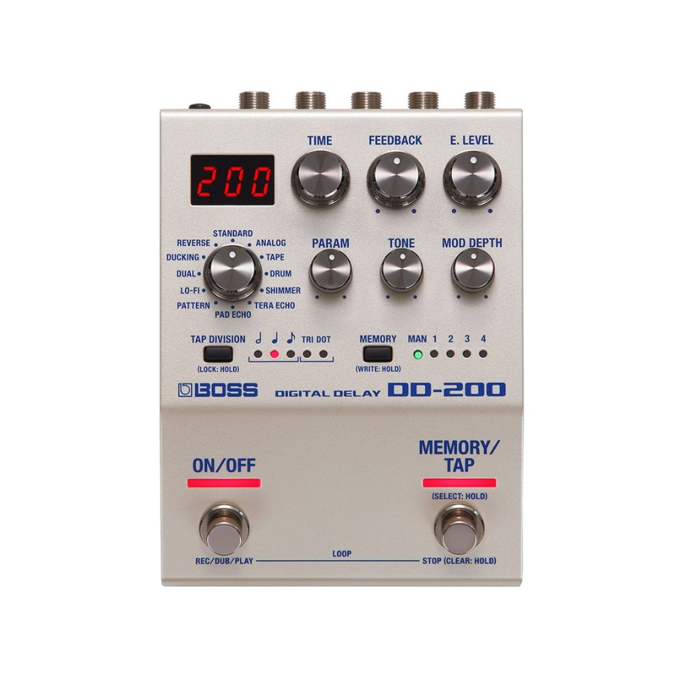 BOSS ボス ギターエフェクター ディレイ・エコー Digital Delay DD-200 4957054514600