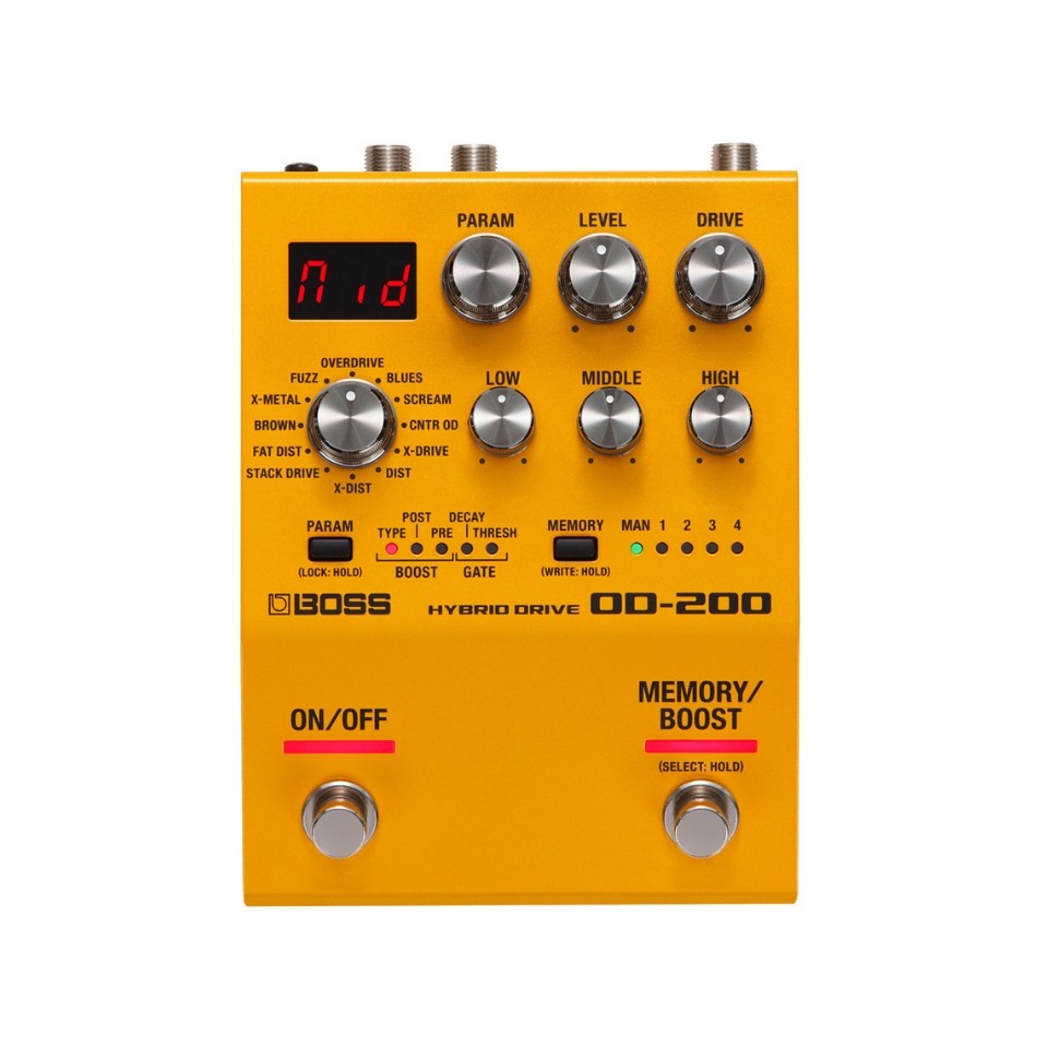BOSS ボス ギターエフェクター オーバードライブ Hybrid Drive OD-200 4957054514631