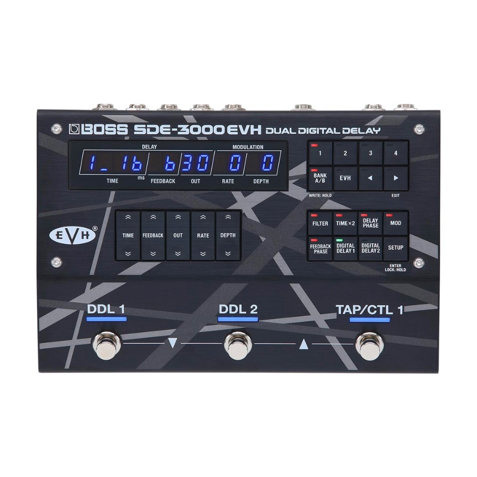 BOSS ボス ギターエフェクター ディレイ・エコー Dual Digital Delay SDE-3000EVH 4957054519827
