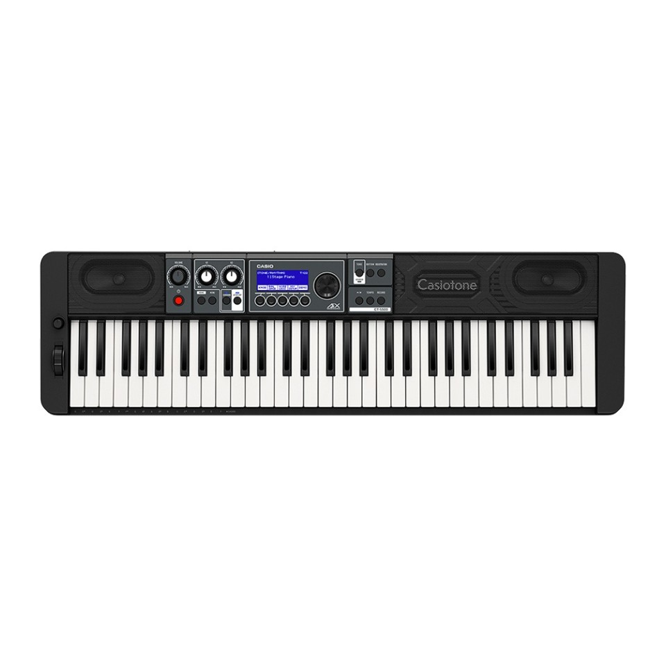 Casio カシオ 電子キーボード 61鍵 Casiotone CT-S500 ブラック 4971850315131
