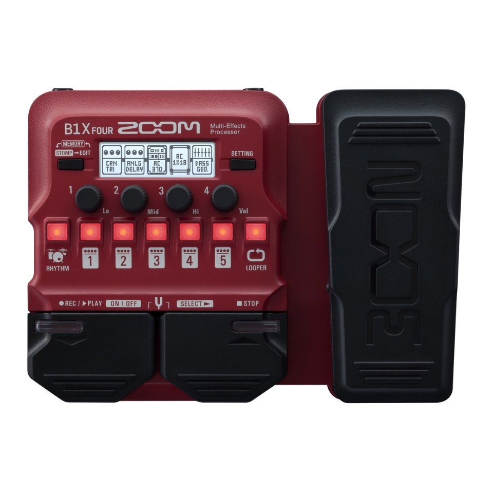 ZOOM ズーム ベースエフェクター マルチエフェクター Multi-Effects Processor B1X FOUR 4515260020690